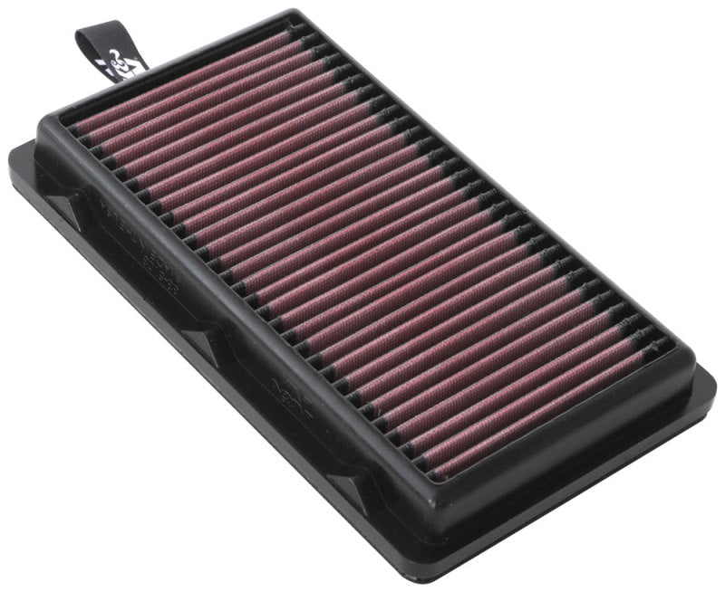 K&N 33-5108 High-Flow Reusable Air Filter for 2020-2021 Hyundai Sonata and Kia K5 with 1.6L Diesel Engine