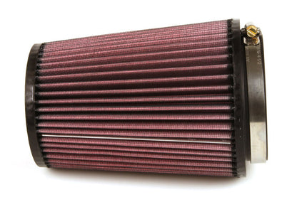 K&N Engineering Universal Rubber Air Filter - 4 Inch Flange, 5 3/8 Inch Base, 4 3/8 Inch Top, 7 Inch Height