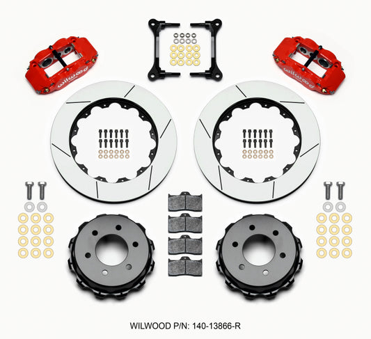 Wilwood Narrow Superlite 4R Rear Truck Brake Kit for 2012-2013 Ford F-150 with 14.25-Inch Rotors
