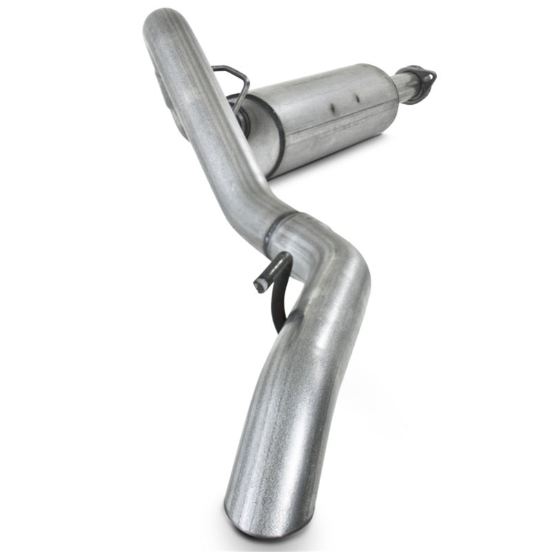 MBRP Armor Lite Series Cat Back Exhaust System for 2004-2006 Jeep Wrangler 4.0L I-6 - Single Side Exit