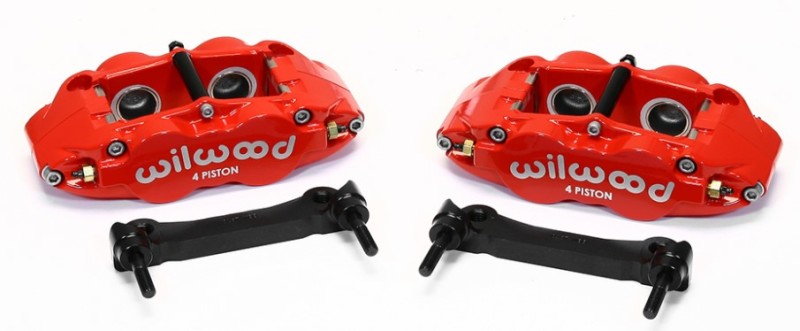 Wilwood Narrow Superlite 4R Rear Caliper & Bracket Kit for 1997-2013 C5 and C6 Corvette with OEM Rotors