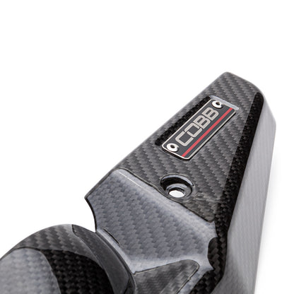 Cobb Redline Carbon Fiber Alternator Cover for Subaru STI and WRX (2008-2020 STI, 2008-2014 WRX) - Gloss Finish