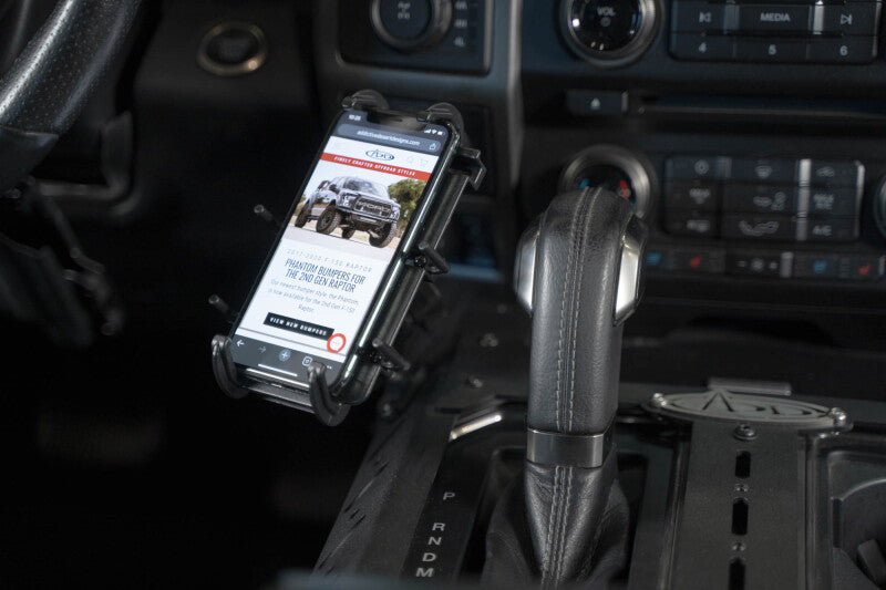 Addictive Desert Designs Ford F-150 & Raptor Center Console Molle Side Panels with Digital Device Mount - Part AC1104801NA