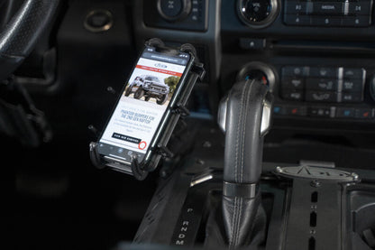 Addictive Desert Designs Ford F-150 & Raptor Center Console Molle Side Panels with Digital Device Mount - Part AC1104801NA