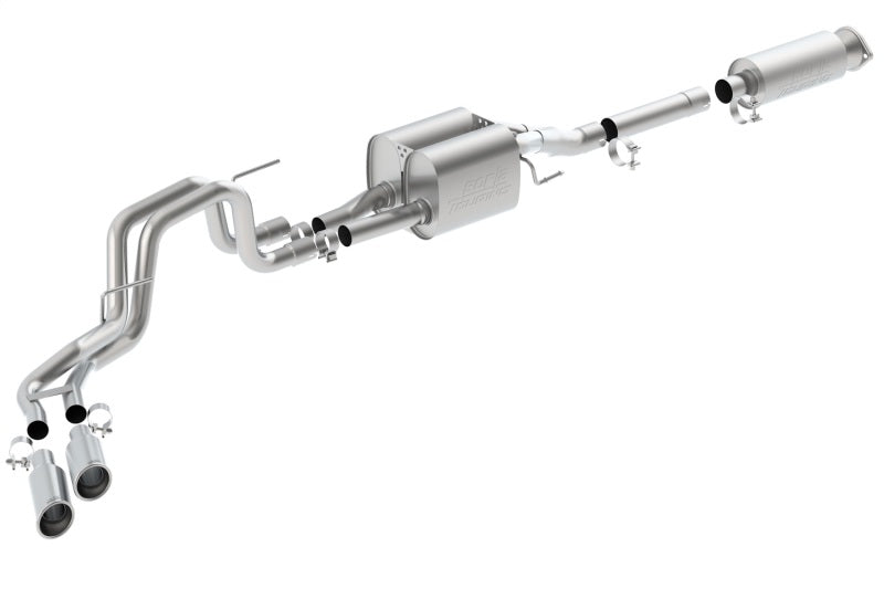 Borla 140404 Touring Cat-Back Exhaust System for 2010-2014 Ford F-150 SVT Raptor 6.2L V8 2/4WD