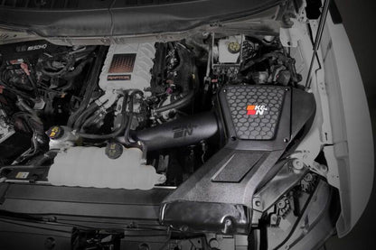 K&N Engineering 63-2624 Performance Cold Air Intake System for 2023-2024 Ford F-150 Raptor R 5.2L V8