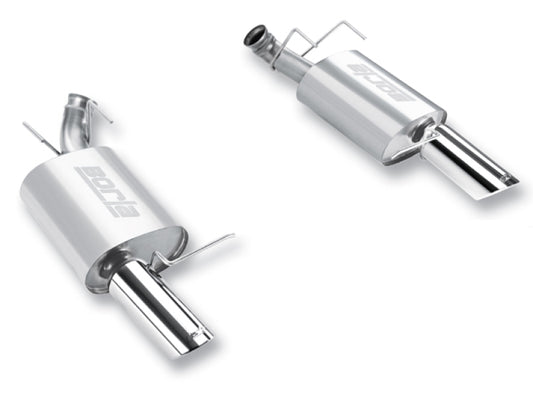 Borla S-Type Axle-Back Exhaust System for 2011-2012 Ford Mustang GT and 2012 Boss 302 - 5.0L V8