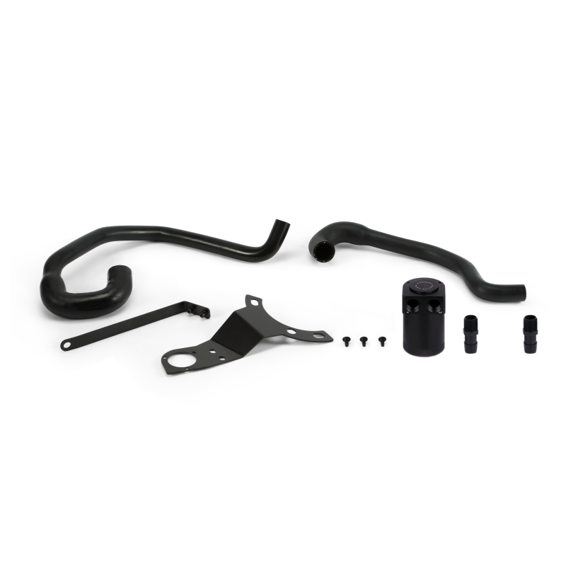 Mishimoto BMW N20/N26 Baffled Oil Catch Can Kit - Black