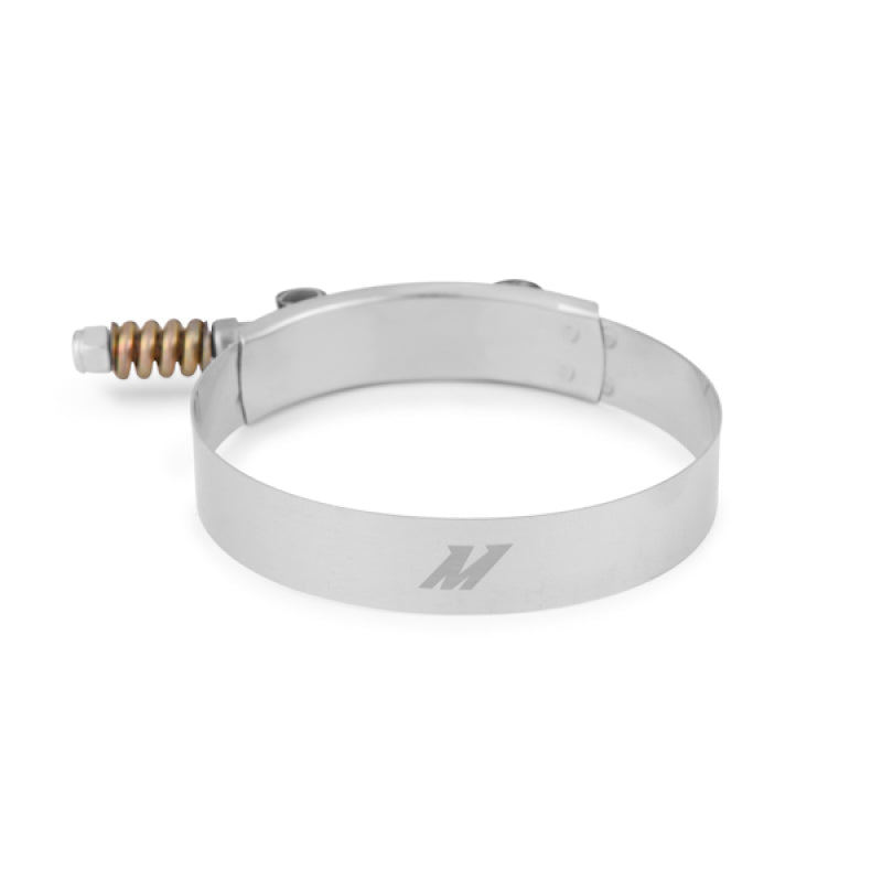 Mishimoto 4 Inch Stainless Steel Constant Tension T-Bolt Clamp for Automotive Hoses
