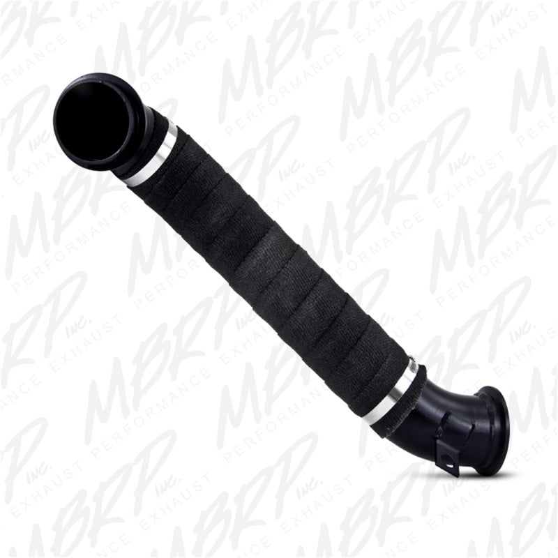 MBRP 2004.5-2010 Chevrolet Silverado 6.6L Duramax 3-Inch Turbo Down Pipe - Black Coated