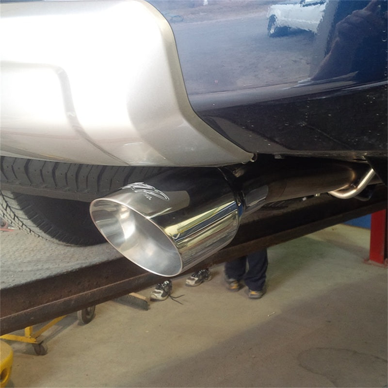 MBRP Armor Lite Series Cat Back Exhaust System for Toyota 4Runner (2010-2013) with 2.5-inch Diameter and 4-inch Tip