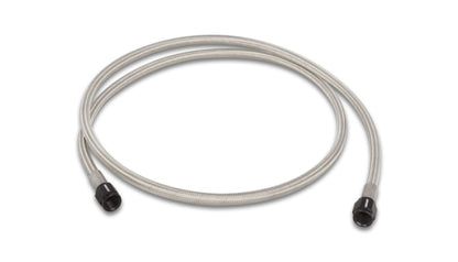 Vibrant Univ Oil Feed Kit 3ft Teflon-Lined Stainless Steel Hose with -3AN Fittings