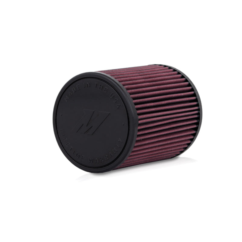 Mishimoto MMAF-2756 Universal Performance Air Filter – 2.75 inch Inlet, 6 inch Length, Red