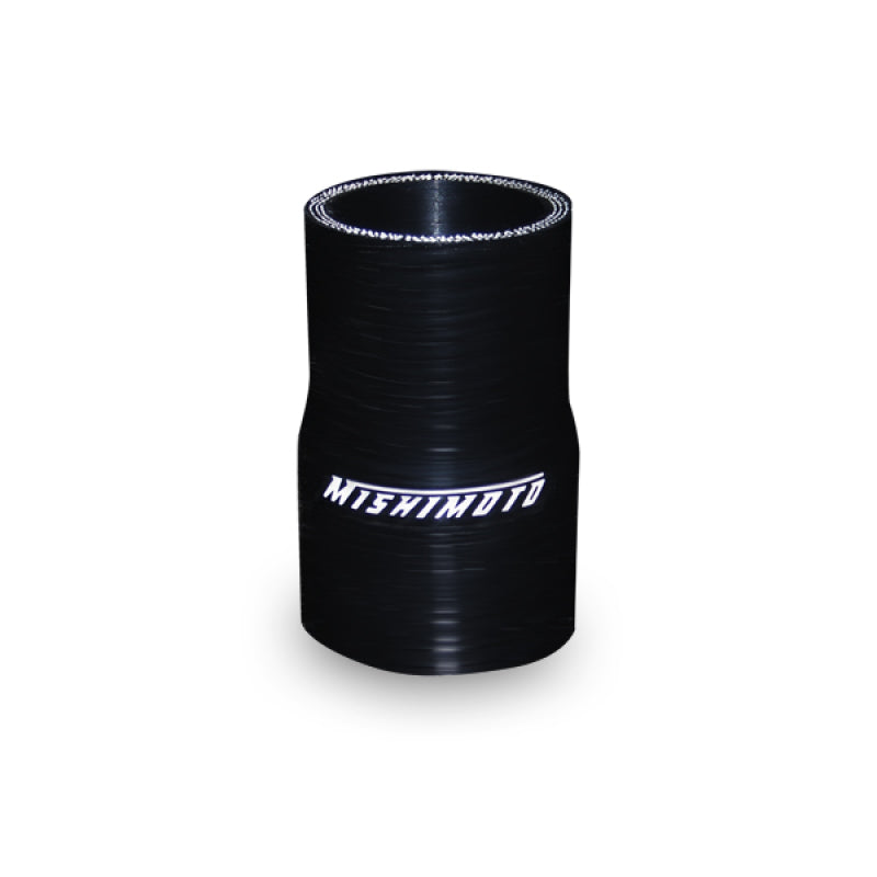 Mishimoto 2.0 to 2.25 Inch Black Silicone Transition Coupler for Automotive Intake and Cooling Systems