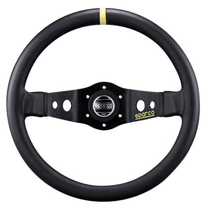 Sparco 215 Suede Black Steering Wheel - Part Number 015R215CSN