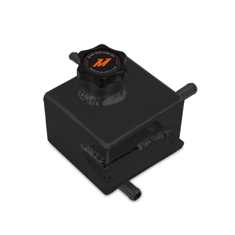 Mishimoto Subaru WRX/STI Aluminum Coolant Expansion Tank - Black (Part MMRT-WRX-01EBK)