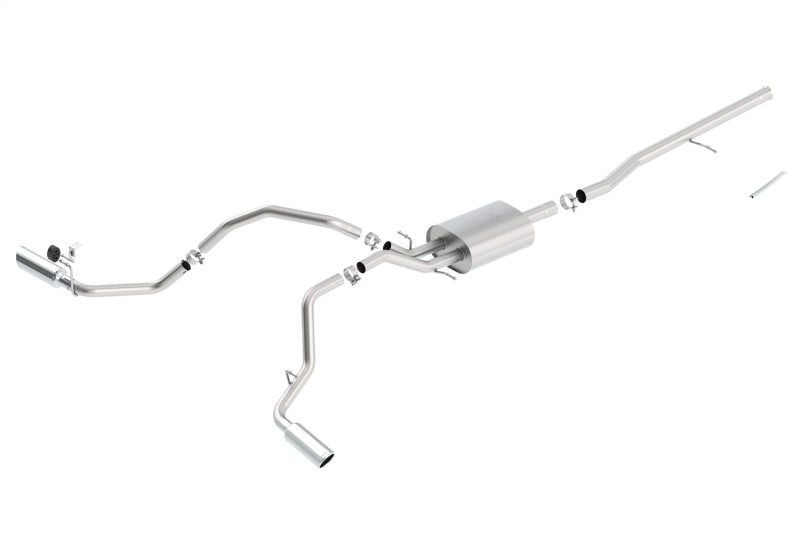 Borla ATAK Cat-Back Exhaust System for 2014-2018 Chevy Silverado 1500 & GMC Sierra 1500 with 5.3L V8