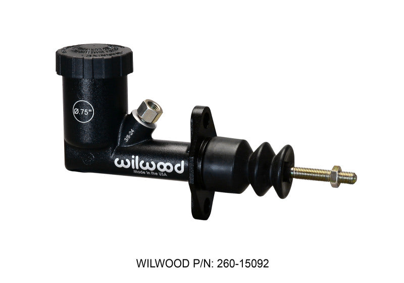 Wilwood GS Remote Master Cylinder - .810 Inch Bore for Automotive Braking Systems
