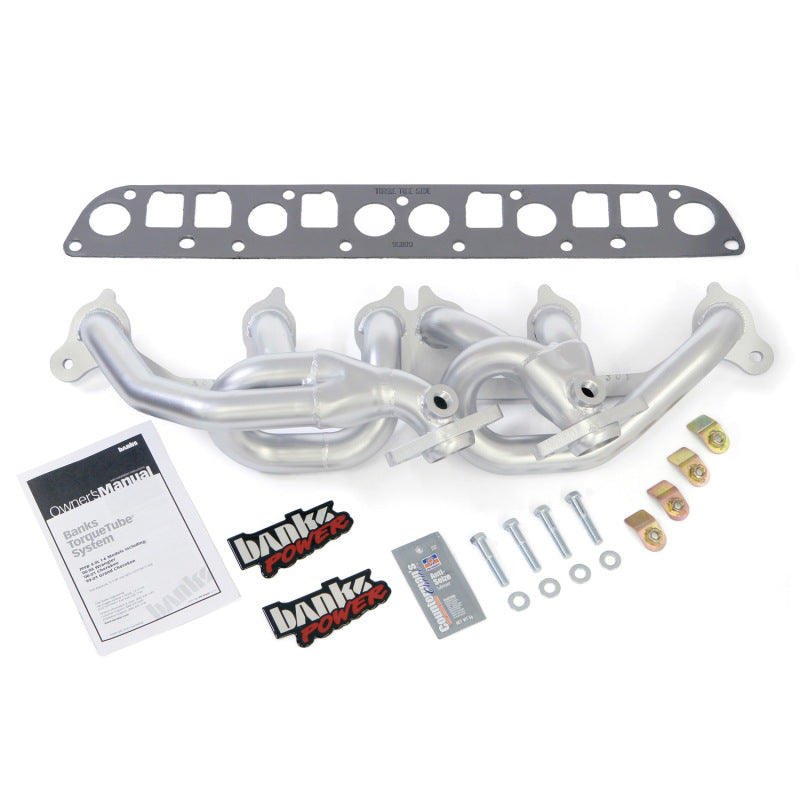 Banks Power TorqueTube System for Jeep 4.0L – Replaces Stock Exhaust Manifold with Heavy-Duty 400 Stainless Steel