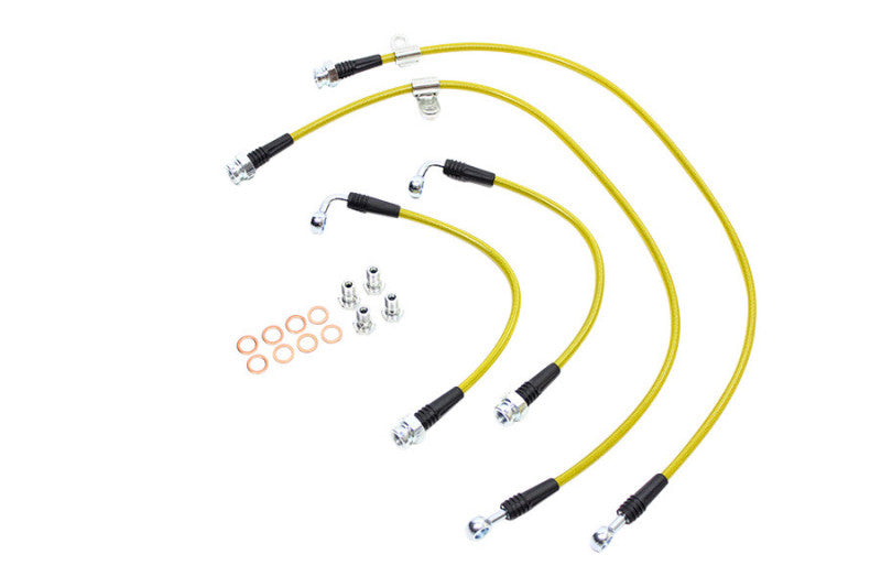 ISR Performance Brake Line Kit for Nissan 350Z with Brembo Brakes - Part Number IS-NIS-1335