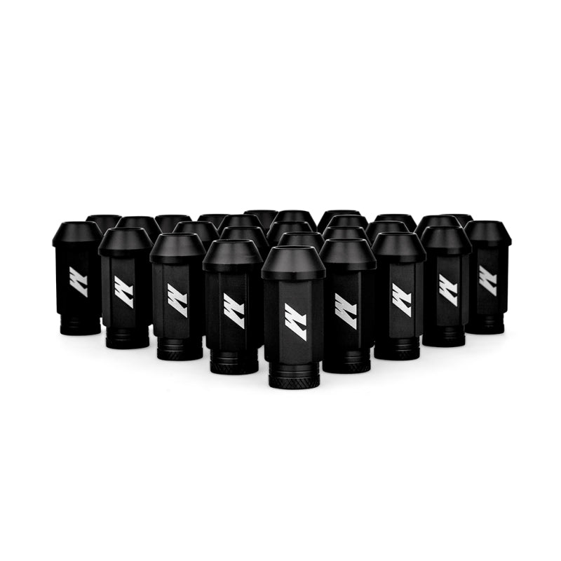 Mishimoto Aluminum Locking Lug Nuts for Ford Bronco – M12x1.5 27-Piece Set in Black