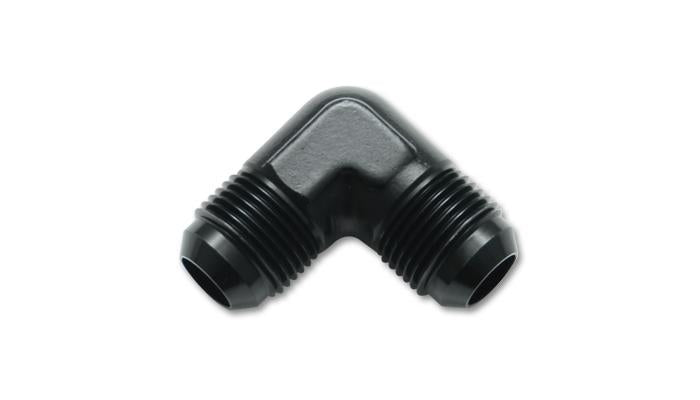 Vibrant -10AN 90-Degree Flare Union Fitting in Aluminum for Automotive Applications