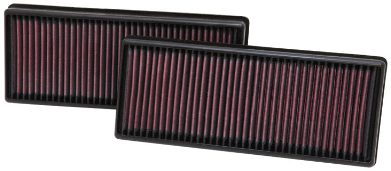 K&N Replacement High-Flow Air Filter Part 33-2474 for Mercedes-Benz – Reusable, Washable Performance Air Filter