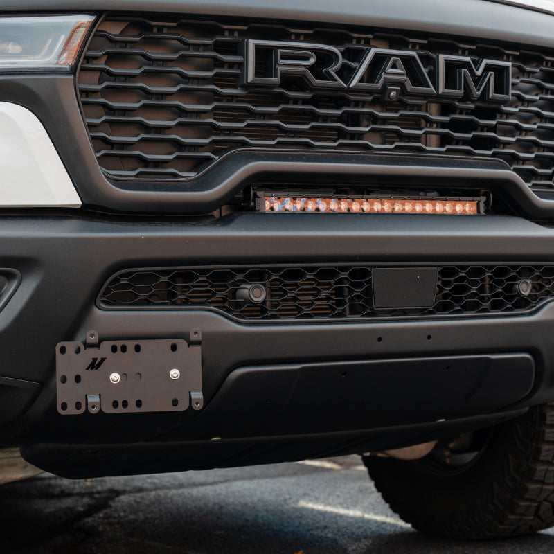 Mishimoto 2025+ Dodge RAM 1500 License Plate Relocation Kit - Improved Airflow and Clean Appearance