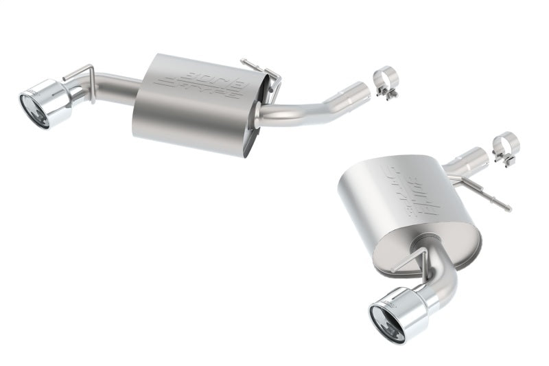 Borla S-Type Axle-Back Exhaust System for 2016-2023 Chevrolet Camaro 3.6L V6, Single Split Rear Exit