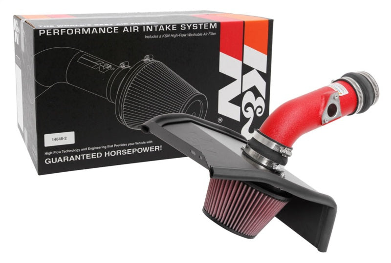 K&N Engineering 69-8009TWR Cold Air Intake System for 2018-2021 Subaru WRX STI