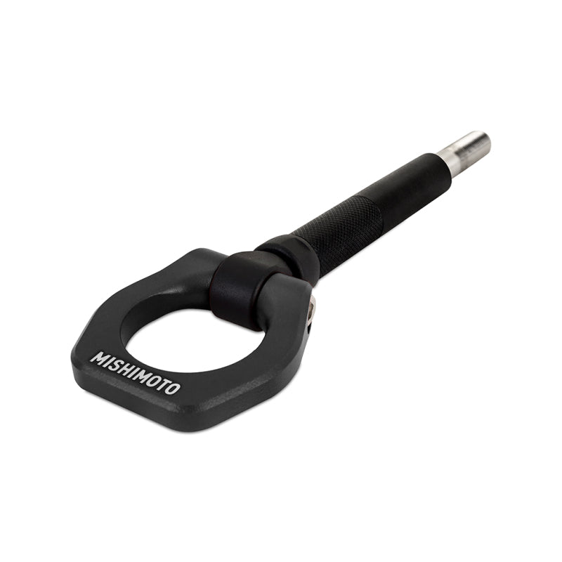 Mishimoto Part Number MMTH-WRX-22BK High-Strength Tow Hook for 2022+ Subaru WRX and 2018+ Crosstrek in Black