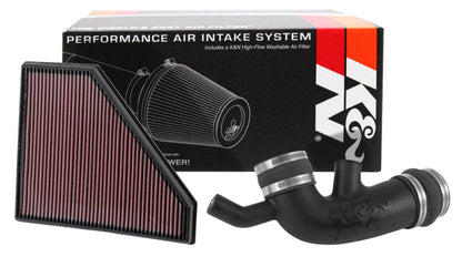 K&N Engineering 57-3094 Performance Intake Kit for Chevrolet Camaro and Cadillac CTS with 3.6L V6