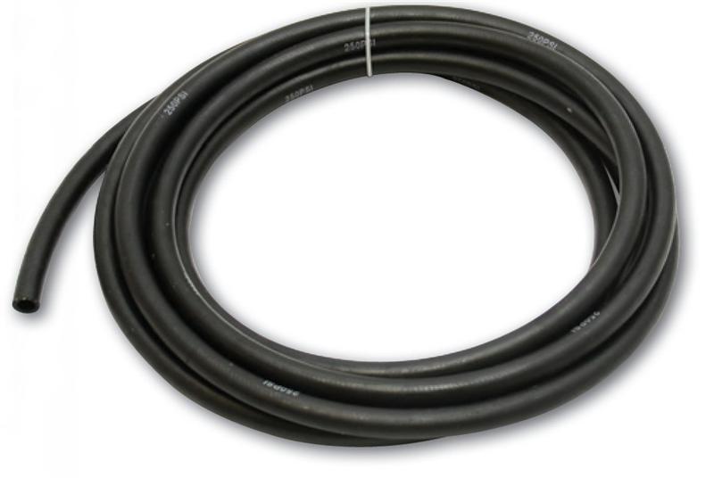 Vibrant -10AN (0.63 inch ID) Rubber Flex Hose for Push-On Style Fittings – 20 Foot Roll