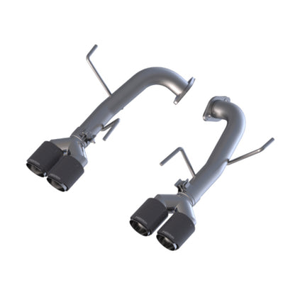 MBRP Armor Pro Series Dual Split Rear Exit Exhaust System for Subaru WRX & STI – T304 Stainless Steel with Carbon Fiber Tips
