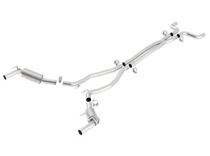 Borla ATAK Cat-Back Exhaust System for 2010-2013 Chevrolet Camaro SS 6.2L V8 with Ground Effects Package