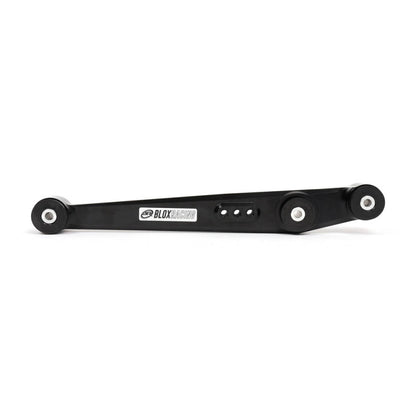 BLOX Racing V2 Billet Rear Lower Control Arms with Poly Bushings for 1996-2000 Honda Civic - Black