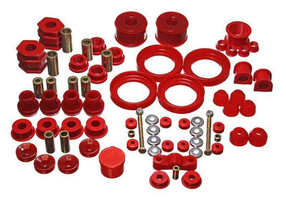 Energy Suspension 88-91 Honda Civic/CRX Black Hyper-Flex Master Bushing Set