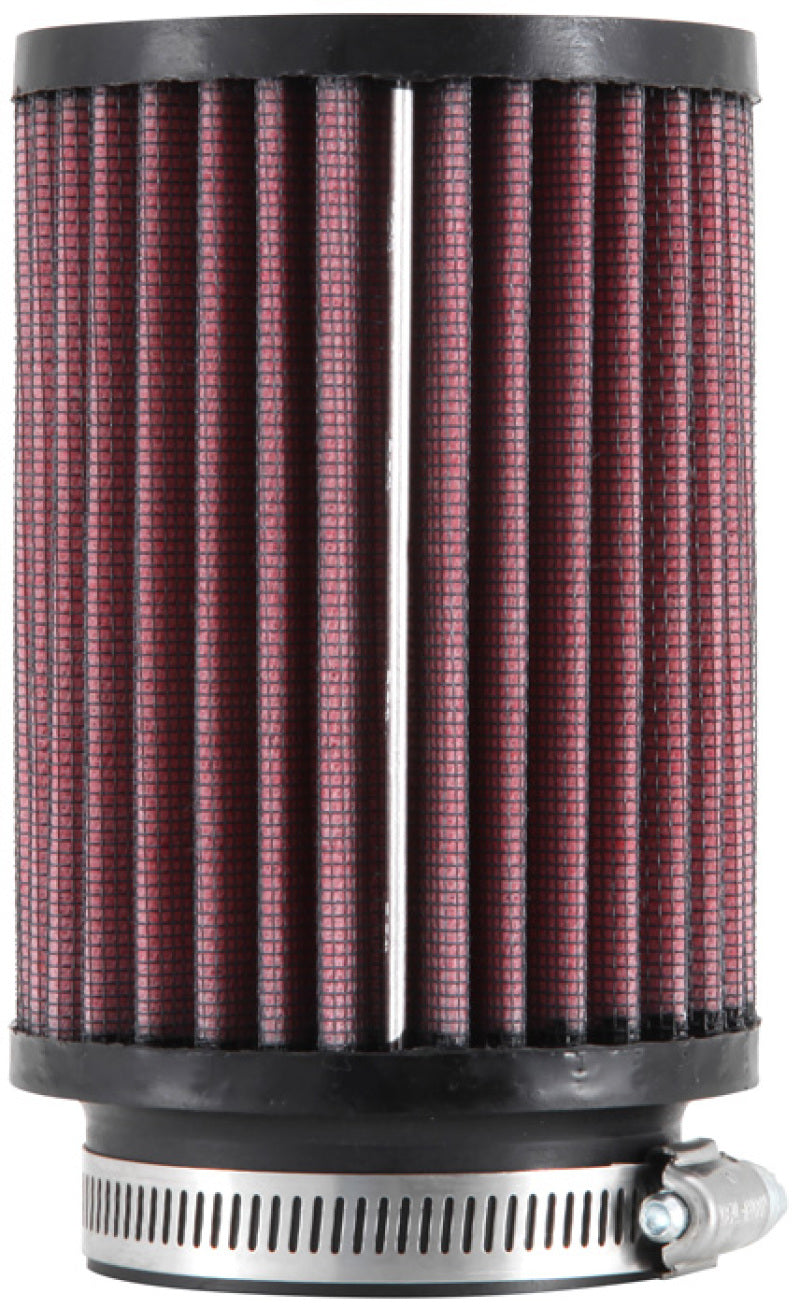 K&N Engineering Universal Rubber Air Filter with 2.5-inch Flange for Automotive and Recreational Applications
