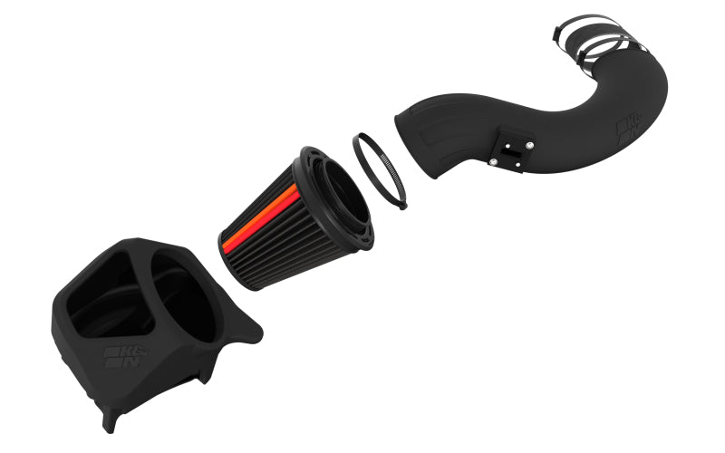 K&N Engineering 50-2600D NextGen Diesel DryFlow Cold Air Intake for 2017 Ford F-250 and F-350 Super Duty 6.7L Diesel