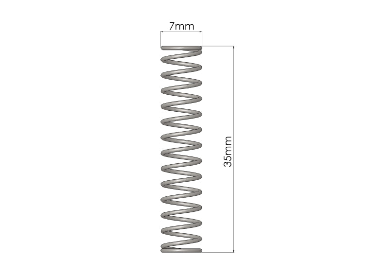 Go Fast Bits GFB Plunger Spring for DV Valve – High-Performance Automotive Replacement Part