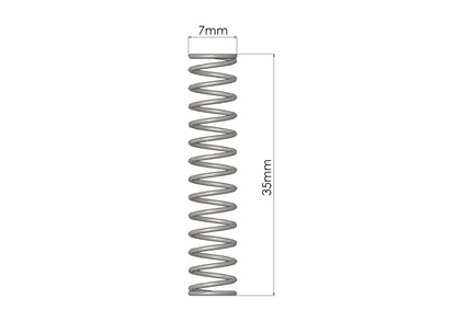 Go Fast Bits GFB Plunger Spring for DV Valve – High-Performance Automotive Replacement Part
