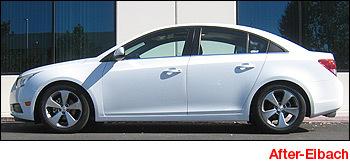Eibach Pro-Kit for 2011-2013 Chevrolet Cruze Sedan 1.4L/1.8L Turbo - Lowering Springs for Enhanced Handling and Style