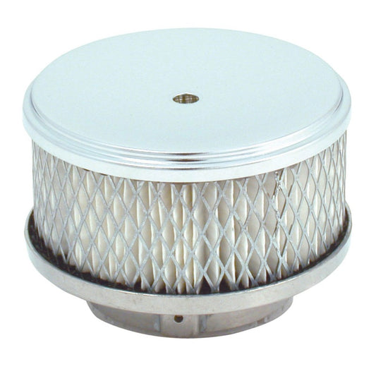 Spectre Chrome Air Cleaner for Carburetors with 2-5/8 In. or 2-5/16 In. Neck Sizes, Part #4790
