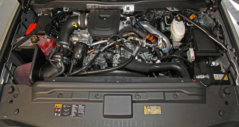K&N Engineering Part 57-3077 Cold Air Intake Kit for Chevrolet Silverado 2500 HD and GMC 2500/3500 V8 6.6L