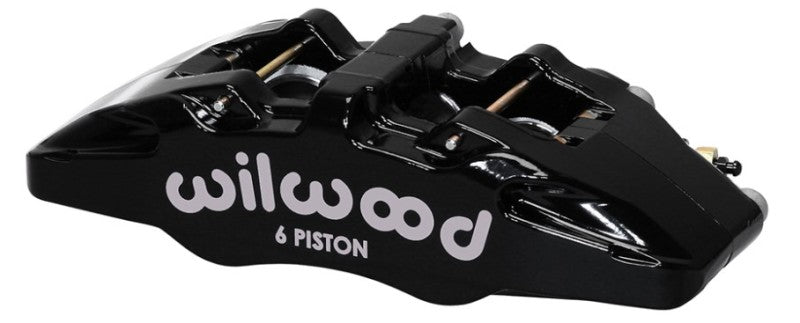 Wilwood Dynapro DP6A Forged Racing Caliper with 5.25-inch Mount - Right Hand Part Number 120-13430-BK
