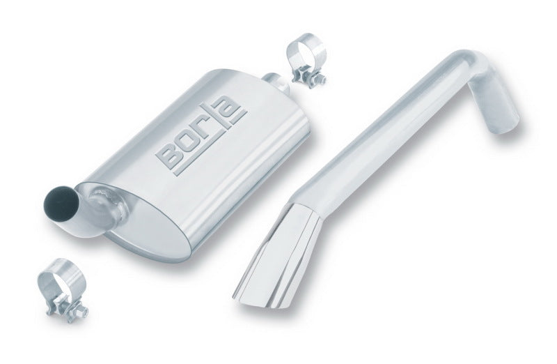 Borla Touring Cat-Back Exhaust System for 1981-1986 Jeep CJ-7 4.2L 6 Cyl. 4WD