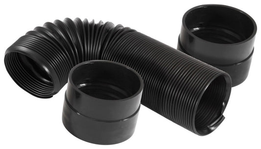 Spectre 3-inch Black Air Duct Hose Kit – Flexible Intake Ducting for Cooler Air Intake