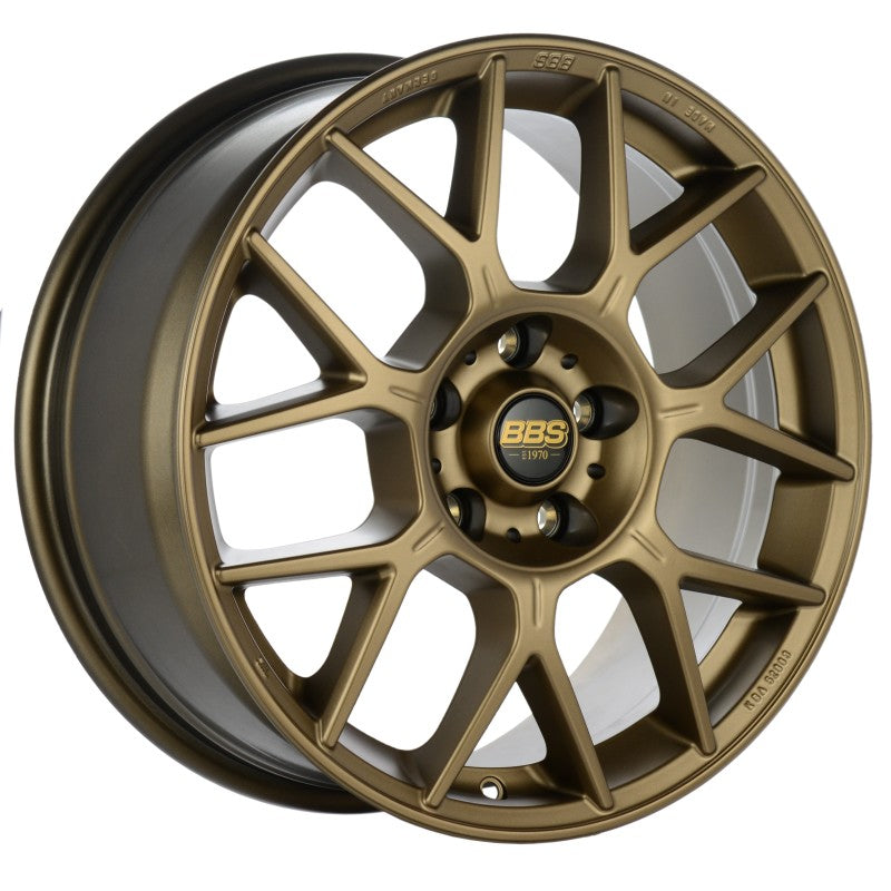 BBS XR 18x8 Bronze Wheel with 5x112 Bolt Pattern and +28 Offset - Part Number XR0101MBZ