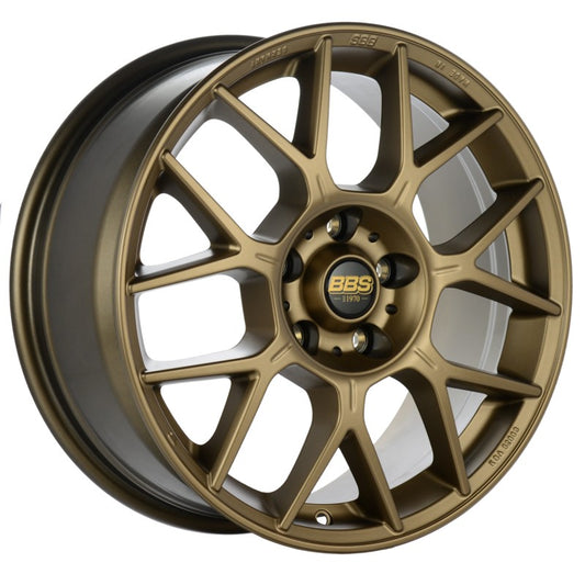 BBS XR 18x8 Bronze Wheel with 5x112 Bolt Pattern and +28 Offset - Part Number XR0101MBZ