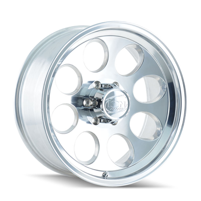 ION Wheels Type 171 18x9 Polished Alloy Wheel with 8x170 Bolt Pattern and 0mm Offset